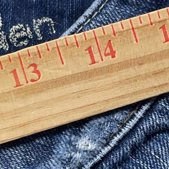 VTG Silver Jeans Eden Bootcut Jeans Women Size 27 Blue Low‎ Rise Stretch Canada - Picture 8 of 12